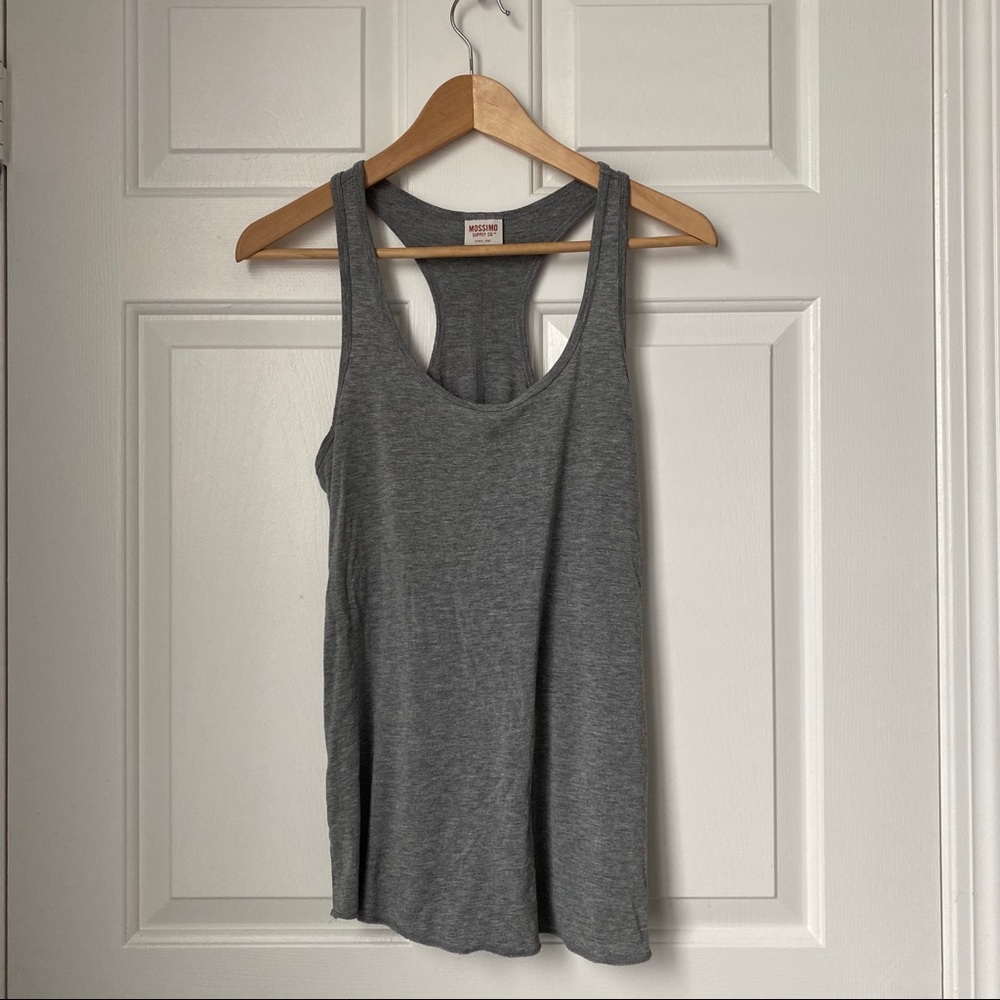 Mossimo Gray Racerback Tank